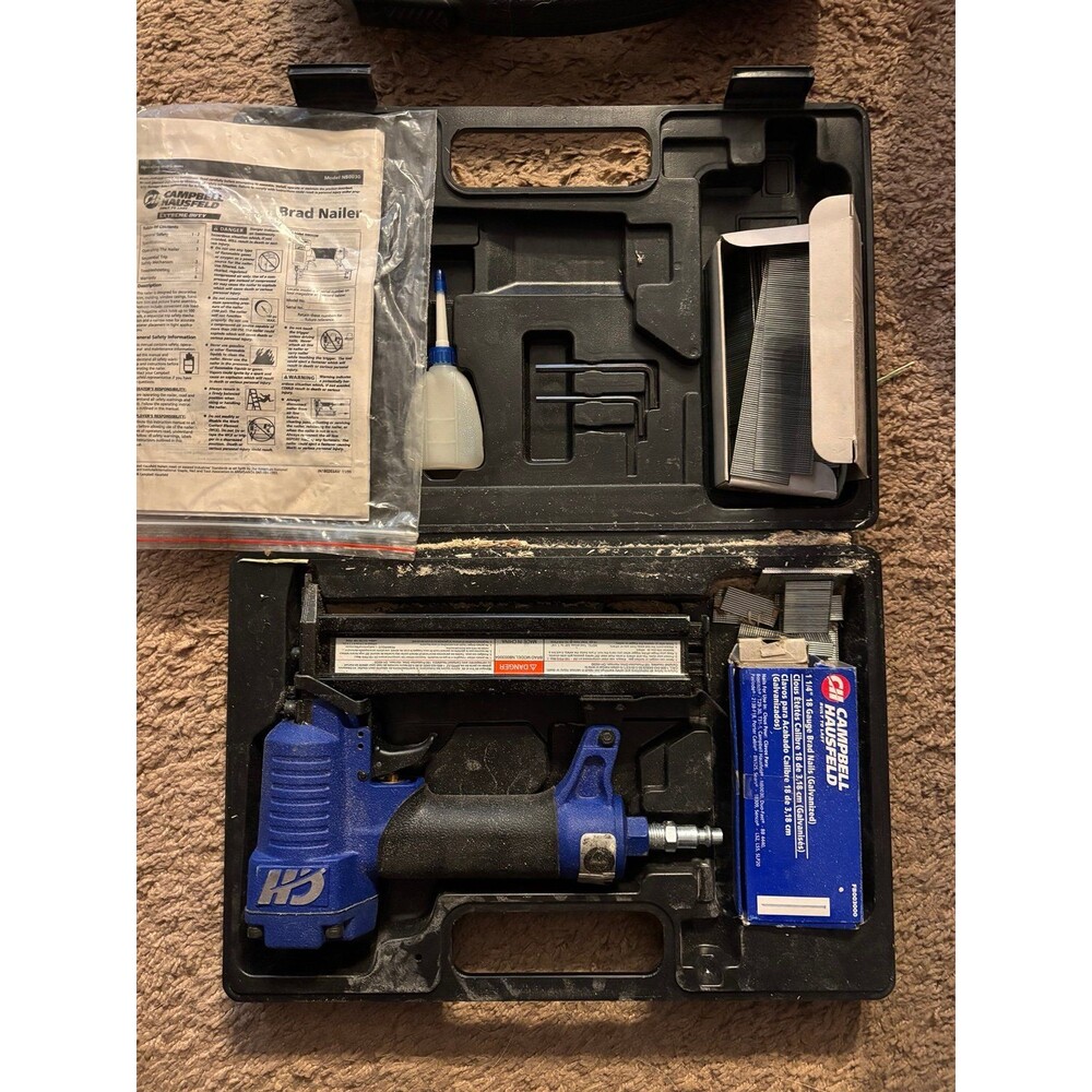 Campbell Hausfeld pneumatic brad nailer